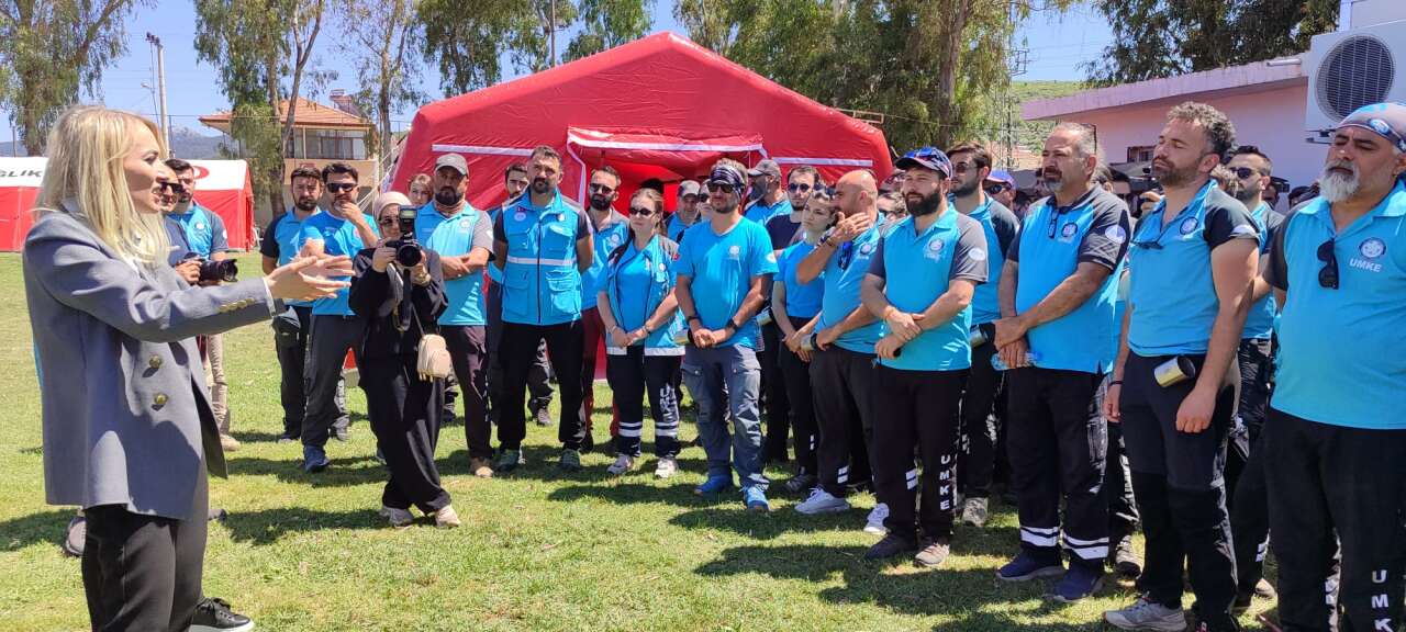 Muğla'da UMKE Ekiplerinden Nefes Kesen Tatbikat Gerçeği Aratmadı 15
